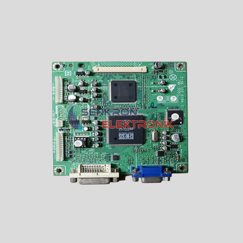 3138 103 6194.1, PHILIPS 190X6FB LCD MONİTÖR ANAKARTI, MAİN BOARD