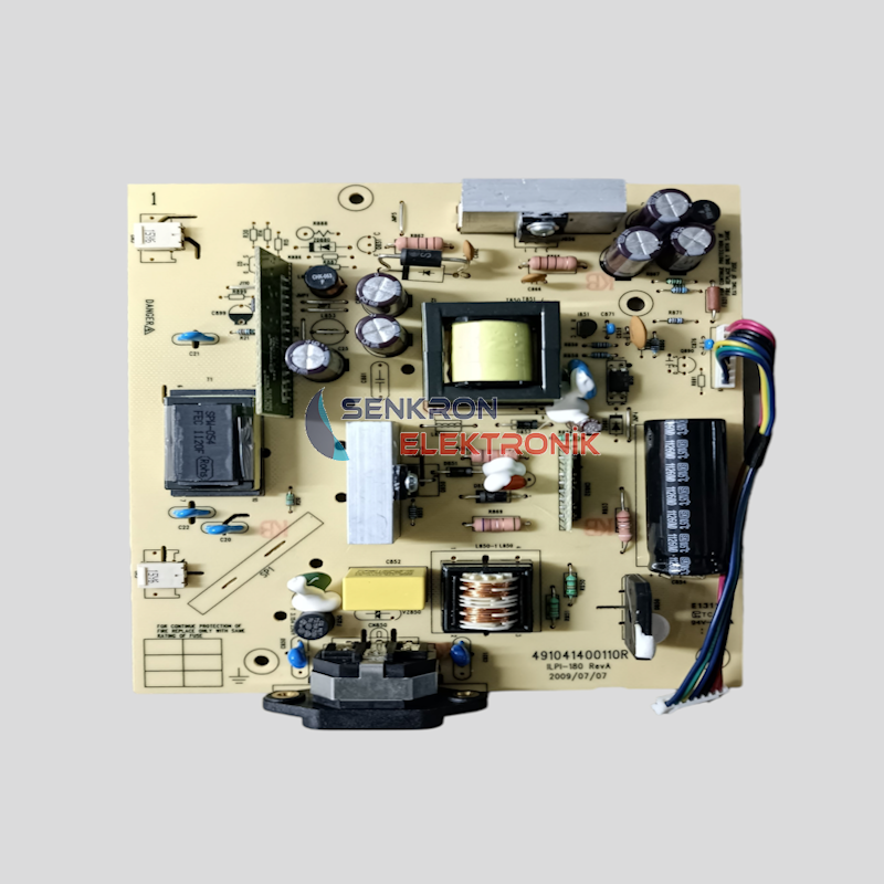 491041400110R, ILPI-180 RevA, HP L1711 LCD MONİTÖR GÜÇ KARTI, POWER BOARD