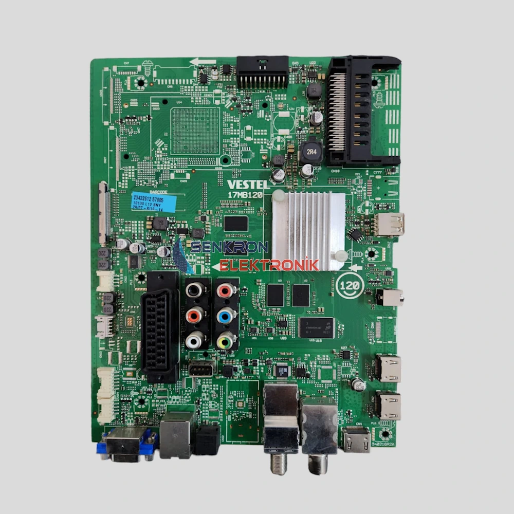 17MB120, 10110776, 23432612, VES550QNUS-2W-U01, VESTEL 55UD9300 LED TV ANAKARTI, MAİN BOARD