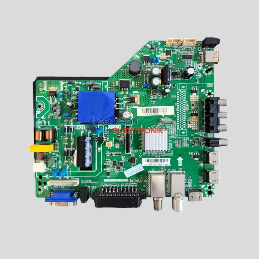 CARTES MERES: Carte mère Tv Hkc LED Tv 43F6 TP.MS3663S.PB801 PT430CT01-1 - D'occasion en très bon état