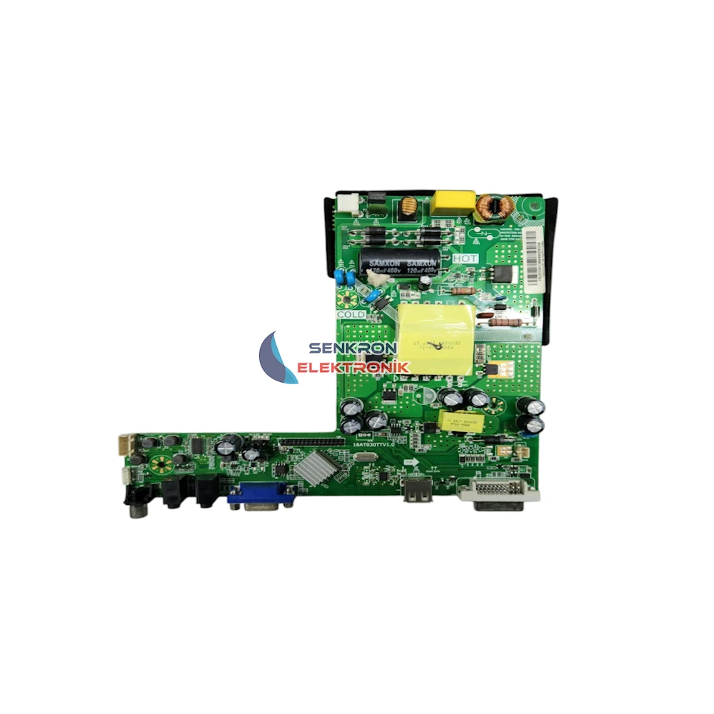 16AT030TTV1.0, AXEN AX32DAB3037 LED TV ANAKARTI, MAİN BOARD