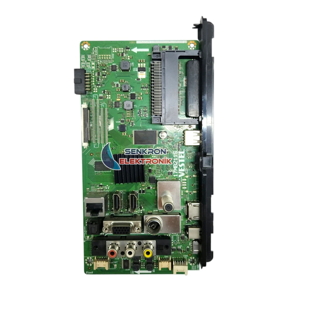 17MB211S, 23573721, 10122343, VES430UNDL-2D-U01, VESTEL 43FD7500 LED TV ANAKARTI, MAİN BOARD