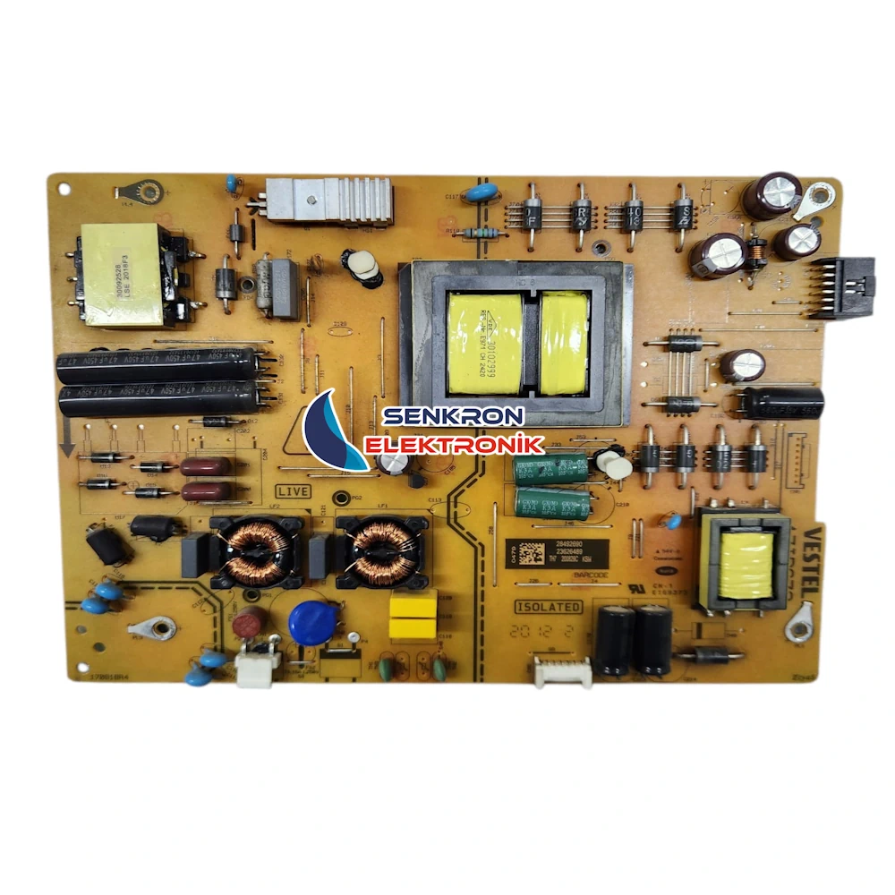 17IPS72, 28492690, 23626489, VESTEL 65U9500, POWER BESLEME GUC KARTI