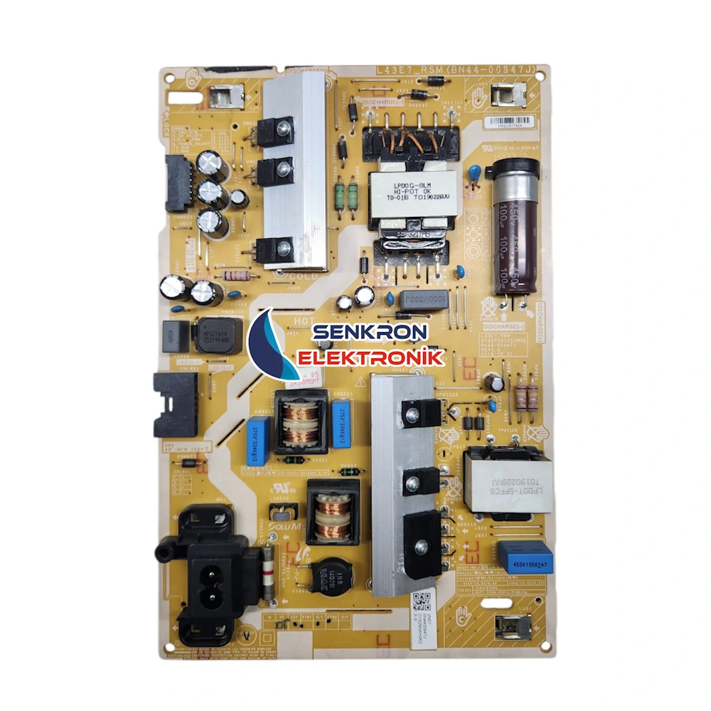 BN44-00947J, L43E7_RSM, SAMSUNG UE43RU7400, POWER BESLEME GUC KARTI
