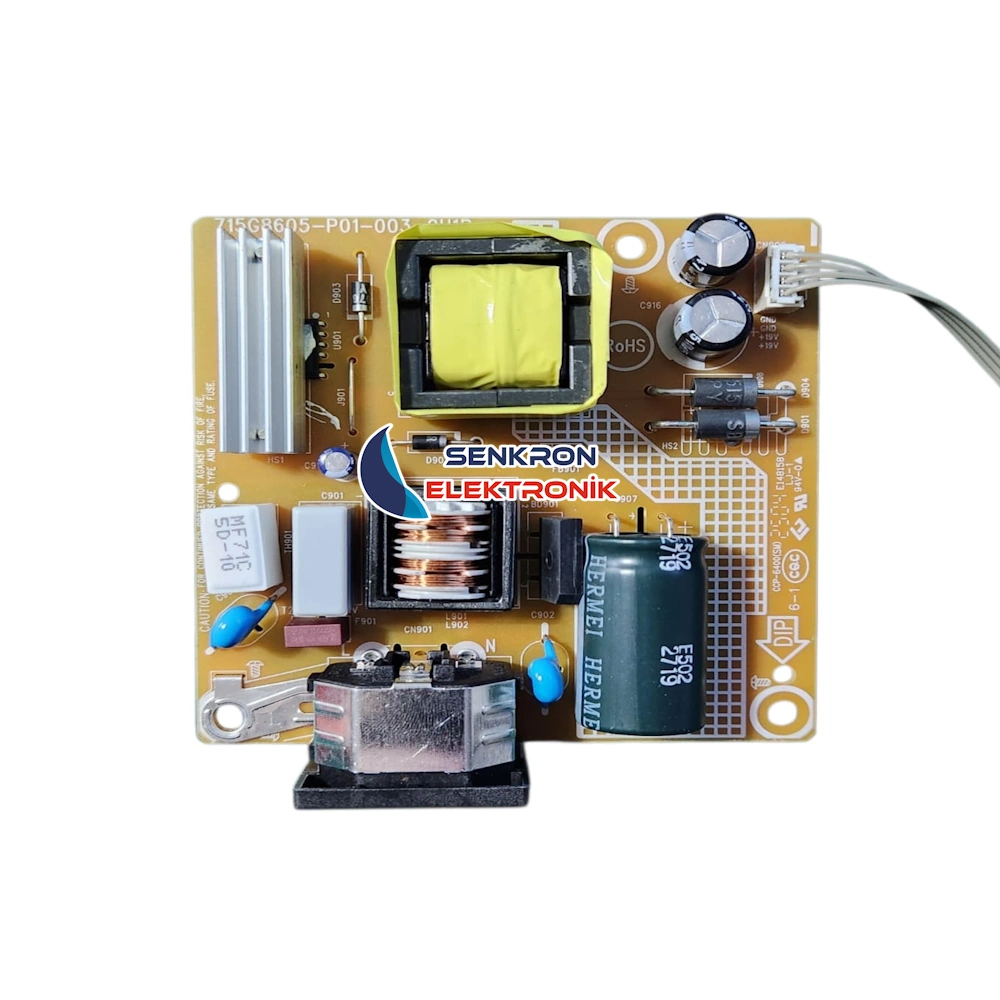 715G8605-P01-003-0H1R, MSI MAG 272F, POWER BOARD, BESLEME GUC KARTI