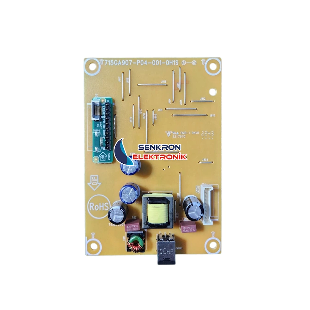 715GA907-P04-001-0H1S, AOC C27G2ZU/BK, POWER BOARD, BESLEME GUC KARTI