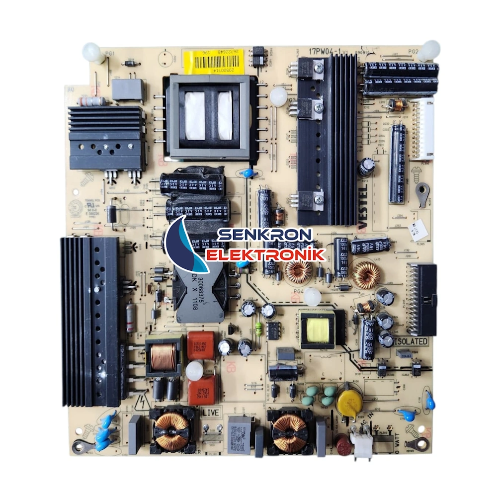 17PW04-1, VESTEL 32PF8910 TV, POWER BESLEME GUC KARTI