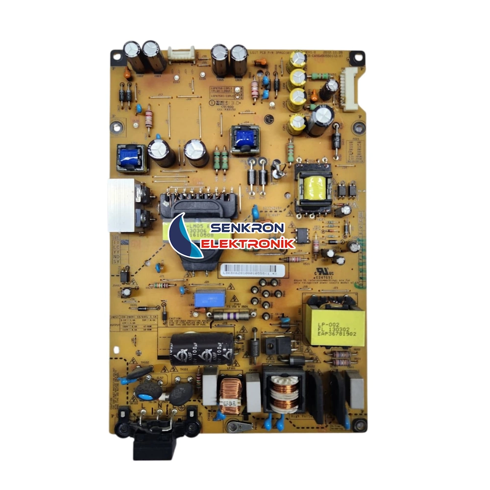 EAX64905501(2.0) REV.1:0, 3PAGC10123A-R, LG 42LA613S LED TV, POWER BESLEME GUC KARTI