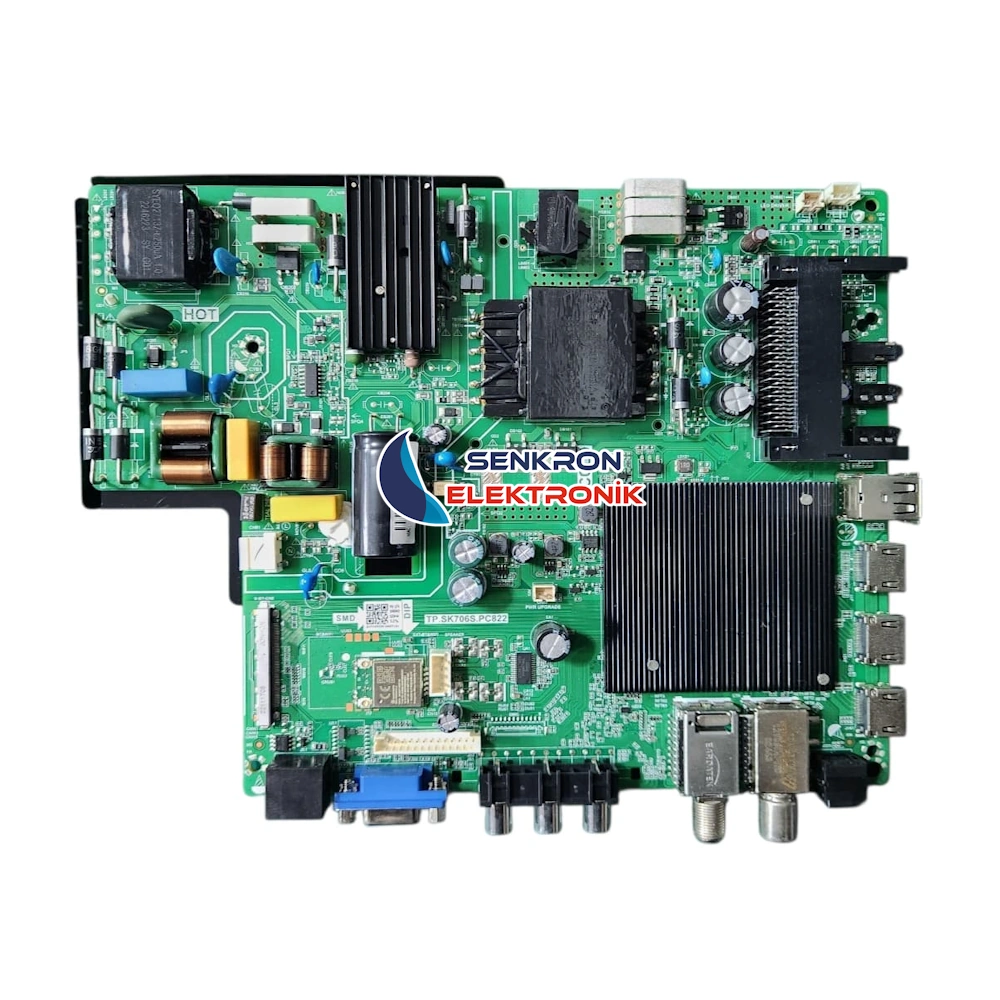 TP.SK706S, PC822, PT500GT02-5, ONVO OV50350 ANAKART, MAIN BOARD
