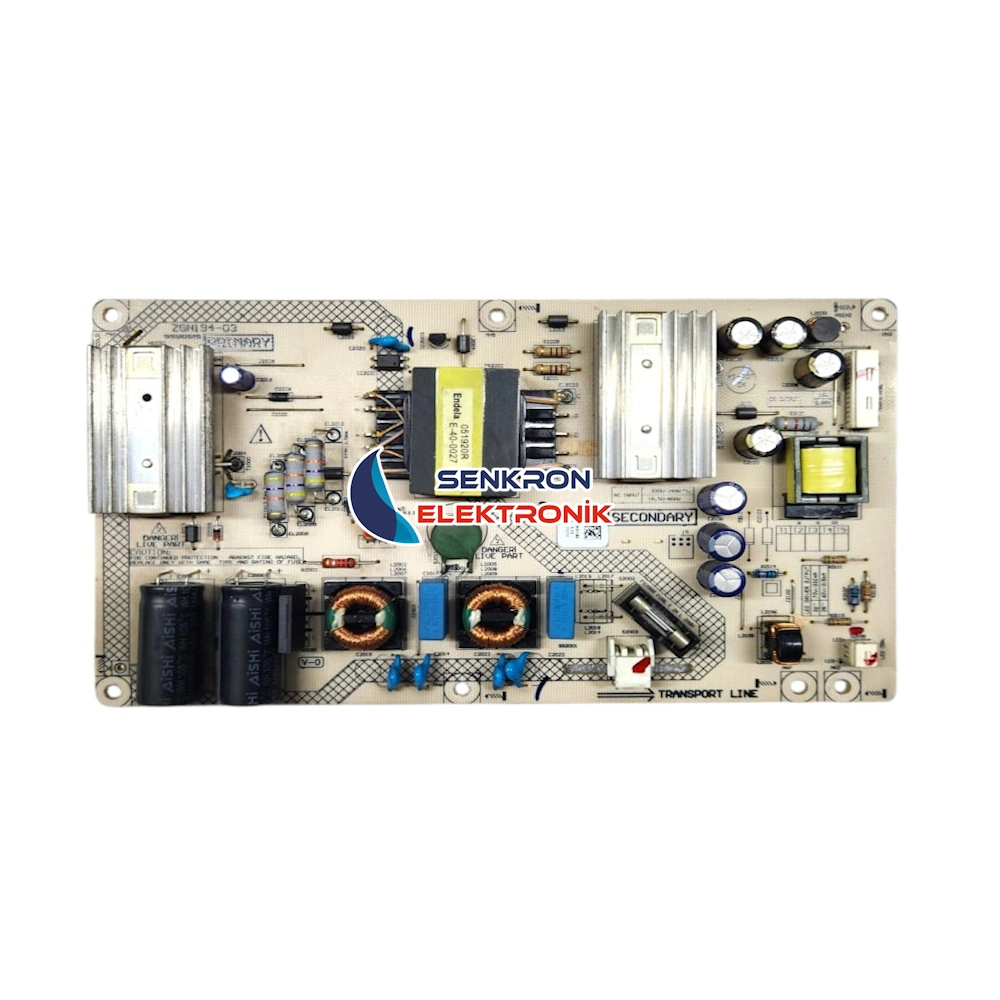 ZGN194-03, ZHX140, ARCELIK A32 LB 6536, POWER BESLEME GUC KARTI